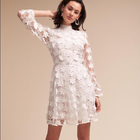 bhldn short white dress